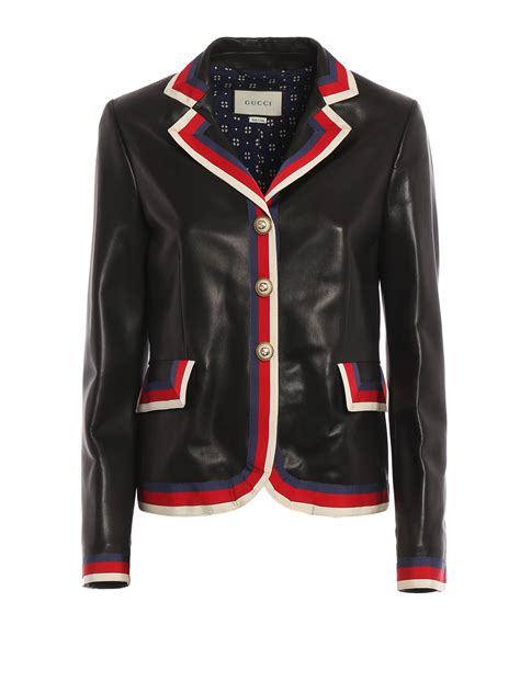 gucci lederjacken|net a porter gucci jacket.